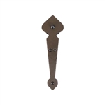 3/4 to 1-1/2 in. SPADE Non-Hammered Door Hardware Kit - Short Bracket  (with 6 ft. Rail.